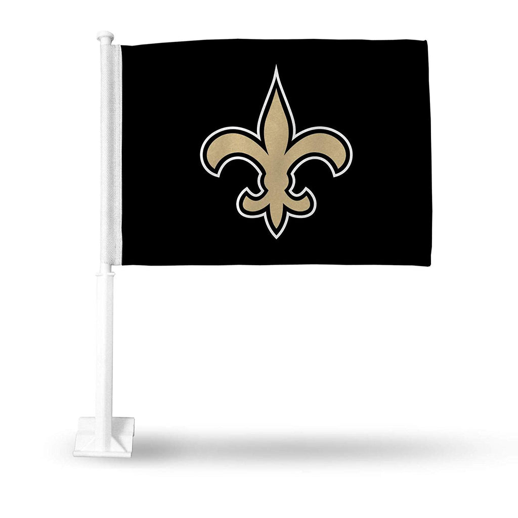 Rico NFL New Orleans Saints Car Flag  15" x 11"