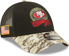 New Era NFL Men's San Francisco 49ers 2022 Salute To Service 9Forty Sn –  Sportzzone