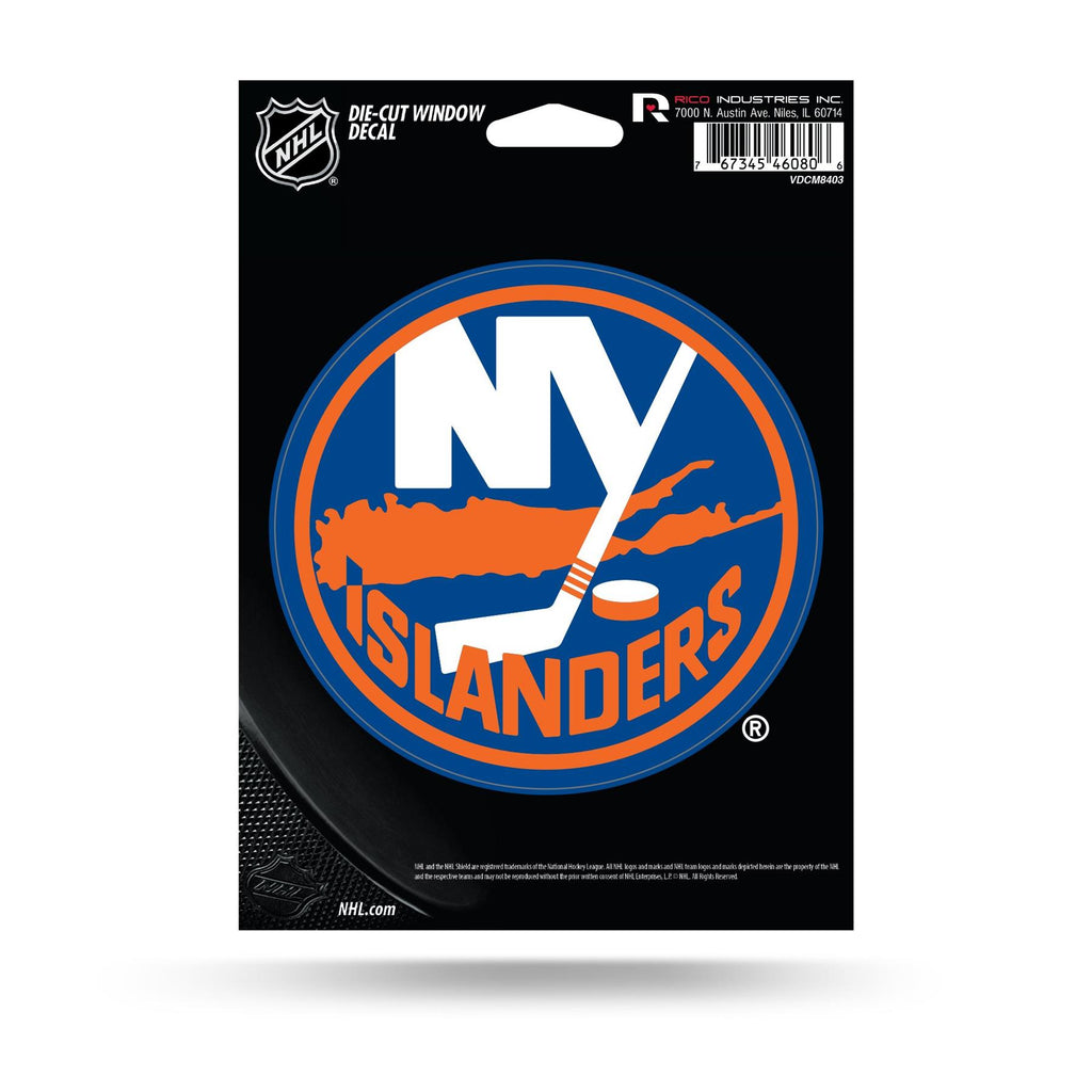 Rico NHL New York Islanders Die Cut Auto Decal Car Sticker Medium VDCM03