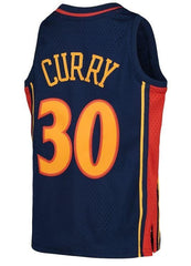 Mitchell & Ness NBA Men's Golden State Warriors Stephen Curry 2009-10 Hardwood Classics Swingman Jersey