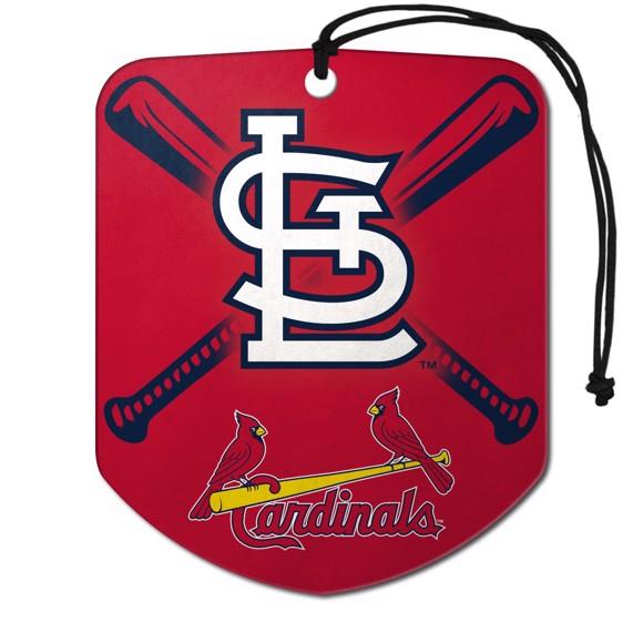 Fanmats MLB St. Louis Cardinals Shield Design Air Freshener 2-Pack