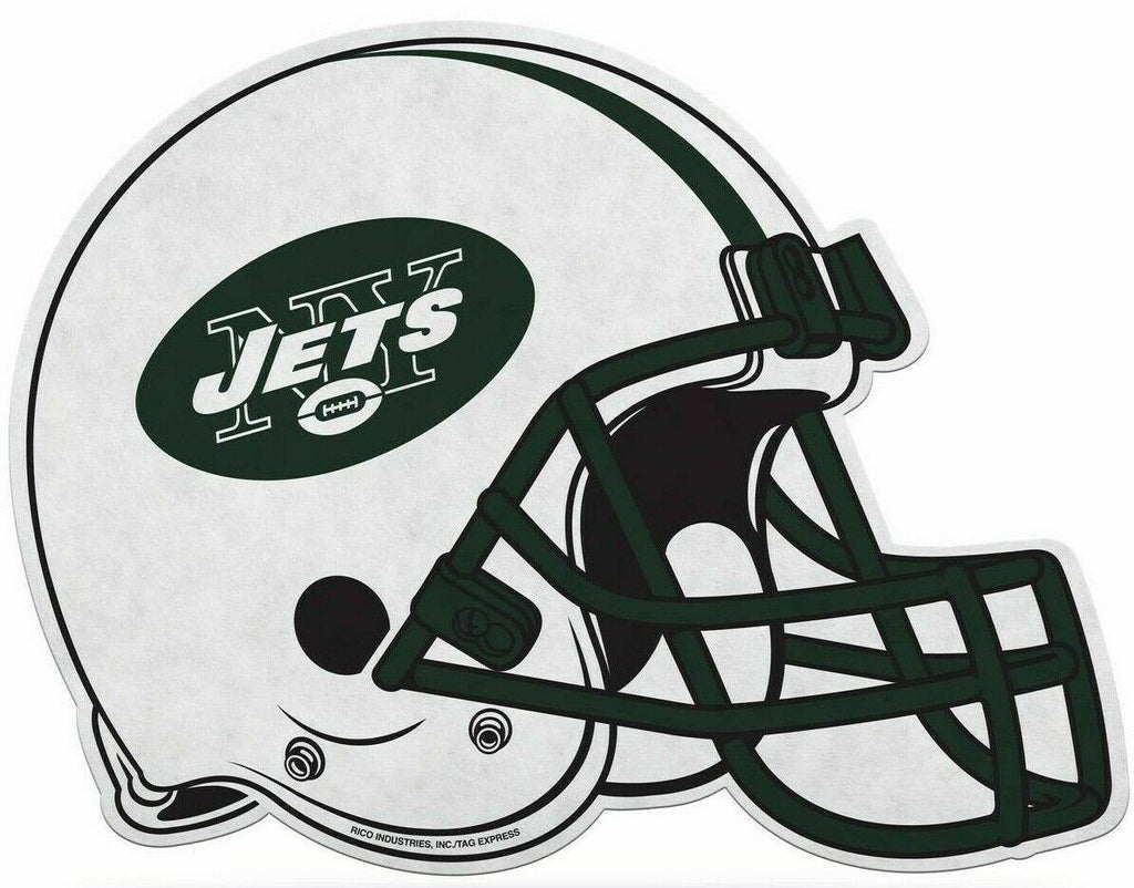 Rico NFL New York Jets Die-Cut Helmet Pennant