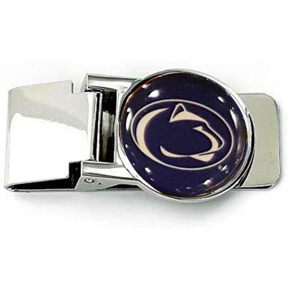 Aminco NCAA Penn State Nittany Lions Classic Hinged Money Clip Silver