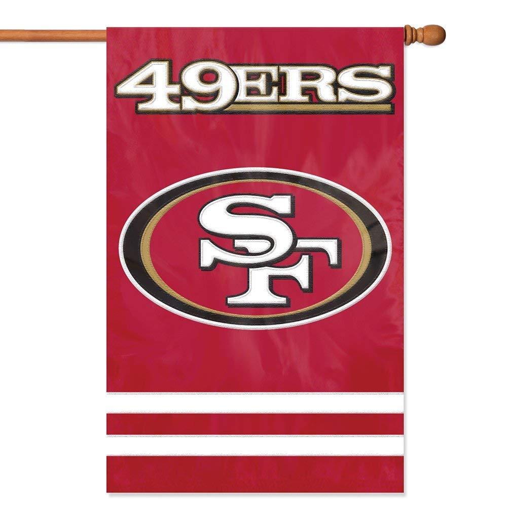 Party Animal NFL San Francisco 49ers Premium House Banner Flag 44” x 28”