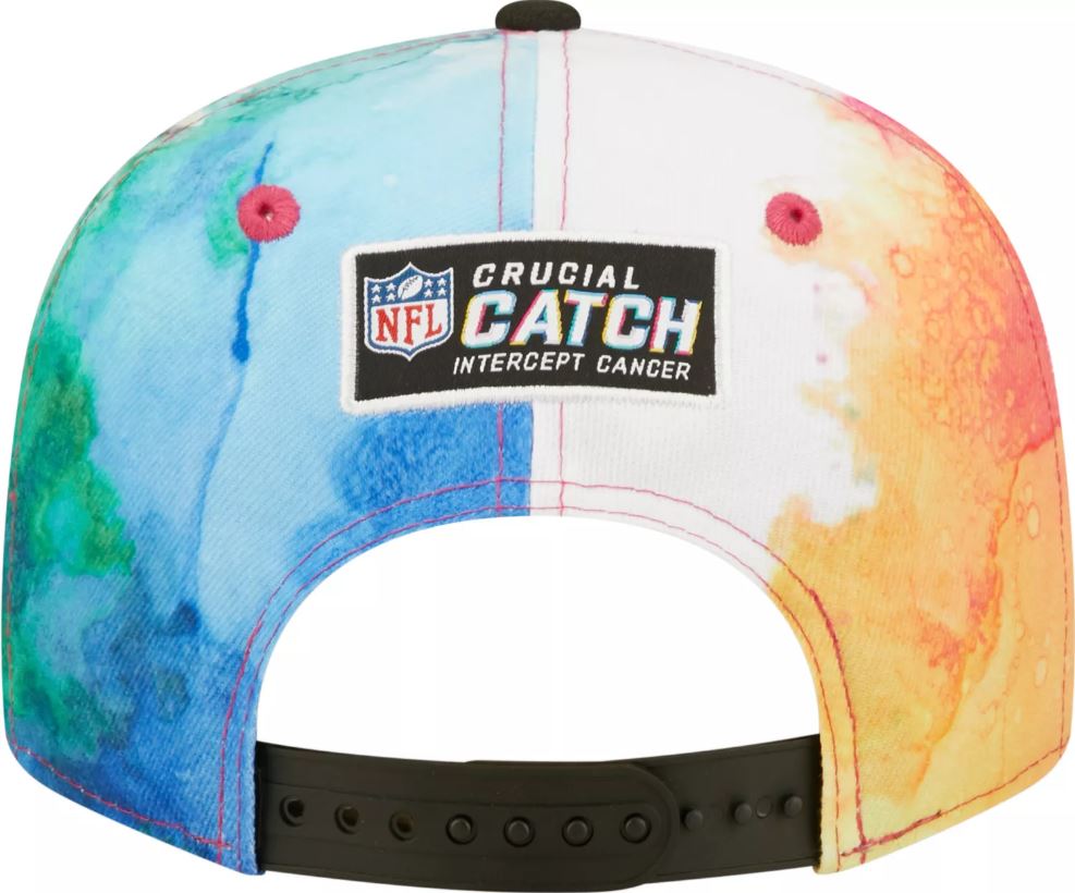 New Era NFL Philadelphia Eagles 2022 Crucial Catch 9FIFTY Ink Dye Snapback Hat OSFM