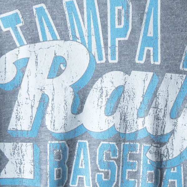 5th & Ocean MLB Women's Tampa Bay Rays Jersey Tri-blend Pullover Hoodie