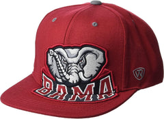 Top Of The World NCAA Men's Alabama Crimson Tide Guantuan Adjustable Snapback Hat