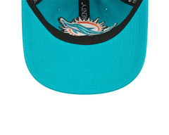 New Era NFL Men's Miami Dolphins NFL Sideline Home 2022 9TWENTY Adjustable Hat Aqua