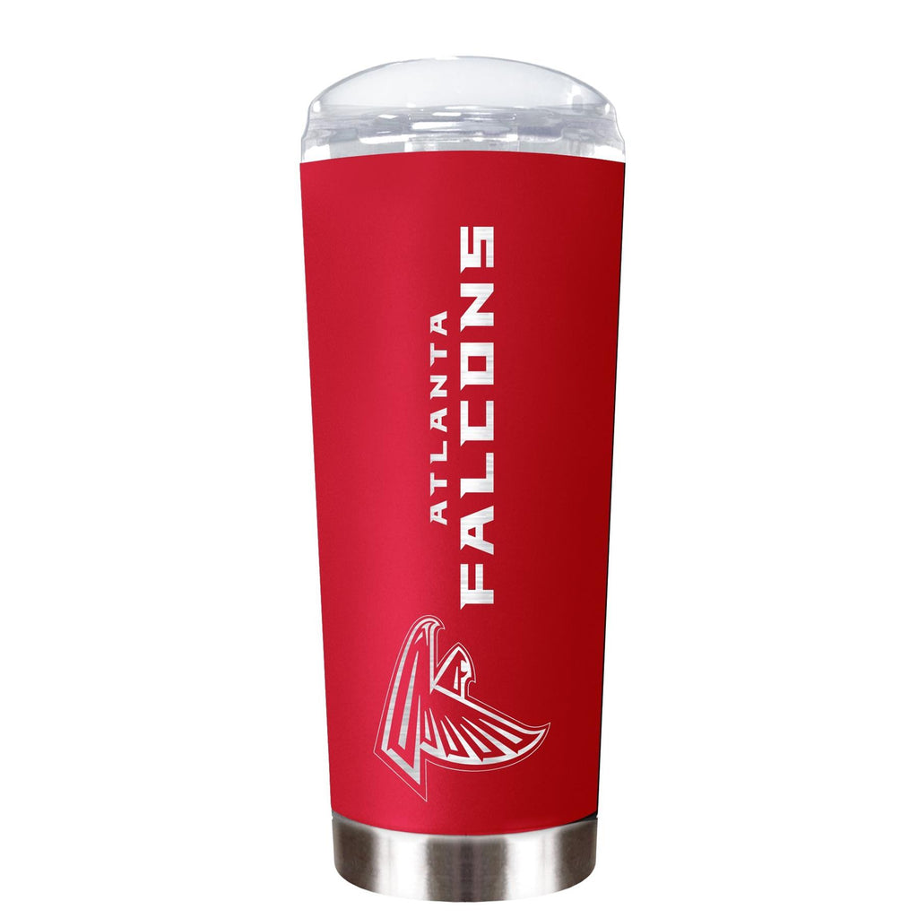 Great American Products NFL Atlanta Falcons Powder Coated ROADIE Travel Tumbler 18oz Red