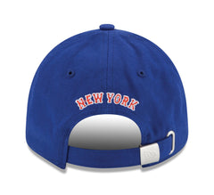 New Era MLB Women’s New York Mets Team Glimmer 9TWENTY Adjustable Strapback Hat Blue OSFM