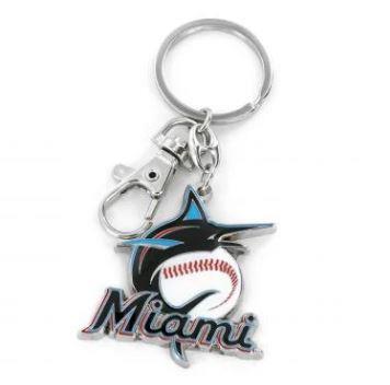 Aminco MLB Miami Marlins Heavyweight Keychain