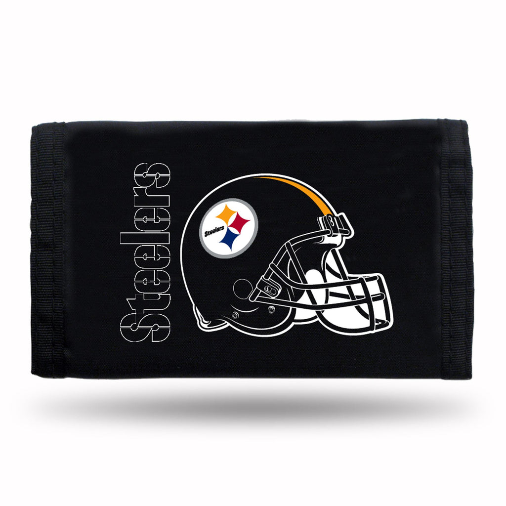 Rico NFL Pittsburgh Steelers Nylon Trifold Wallet