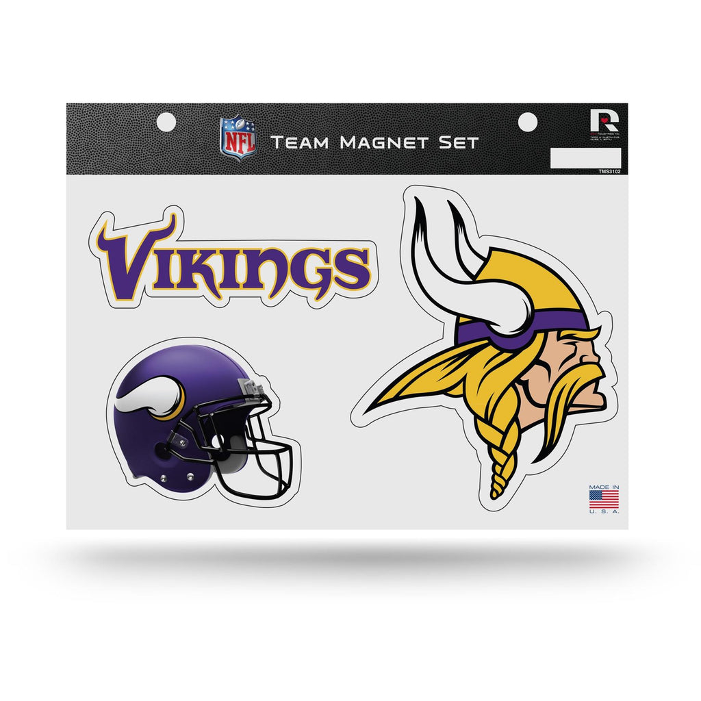 Rico NFL Minnesota Vikings Team Magnet Sheet 8" x 11"