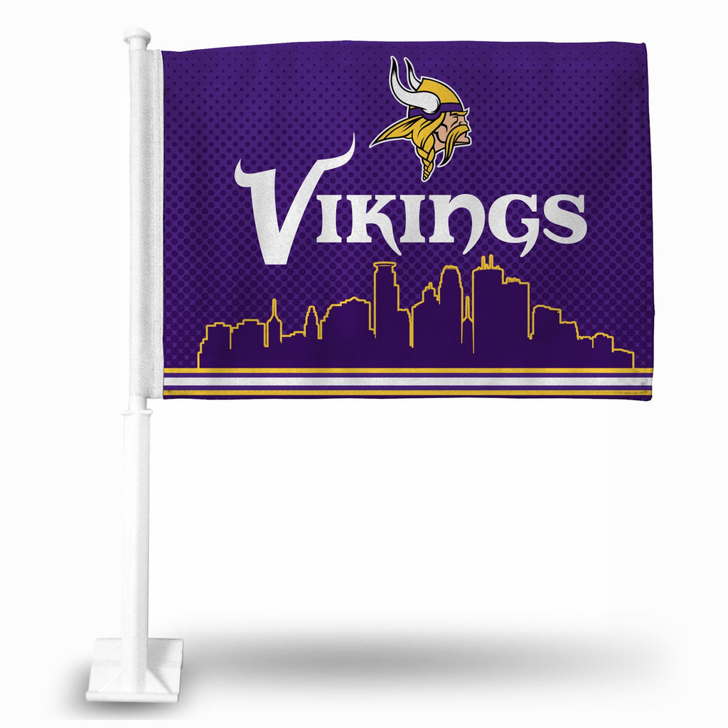 Rico NFL Minnesota Vikings Car Flag  15" x 11"