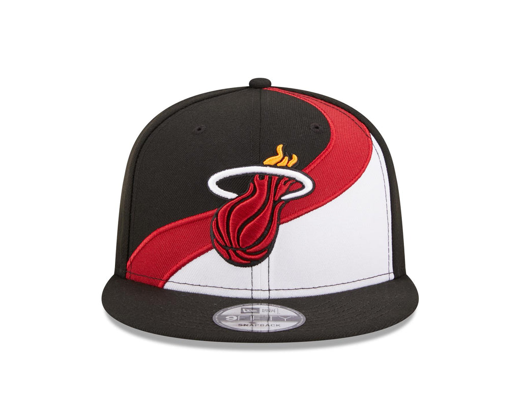 New Era NBA Men's Miami Heat New Wave 9Fifty Snapback Adjustable Hat