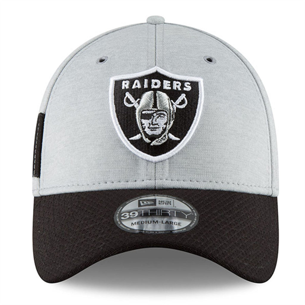 New Era NFL 2018 Official Sideline Home 39THIRTY Cap Oakland Raiders