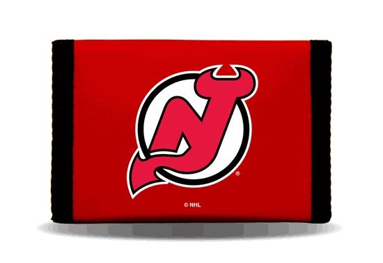 Rico NHL New Jersey Devils Nylon Trifold Wallet