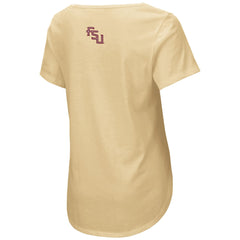Colosseum NCAA Women's Florida State Seminoles Maria Scoop Neck T-shirt