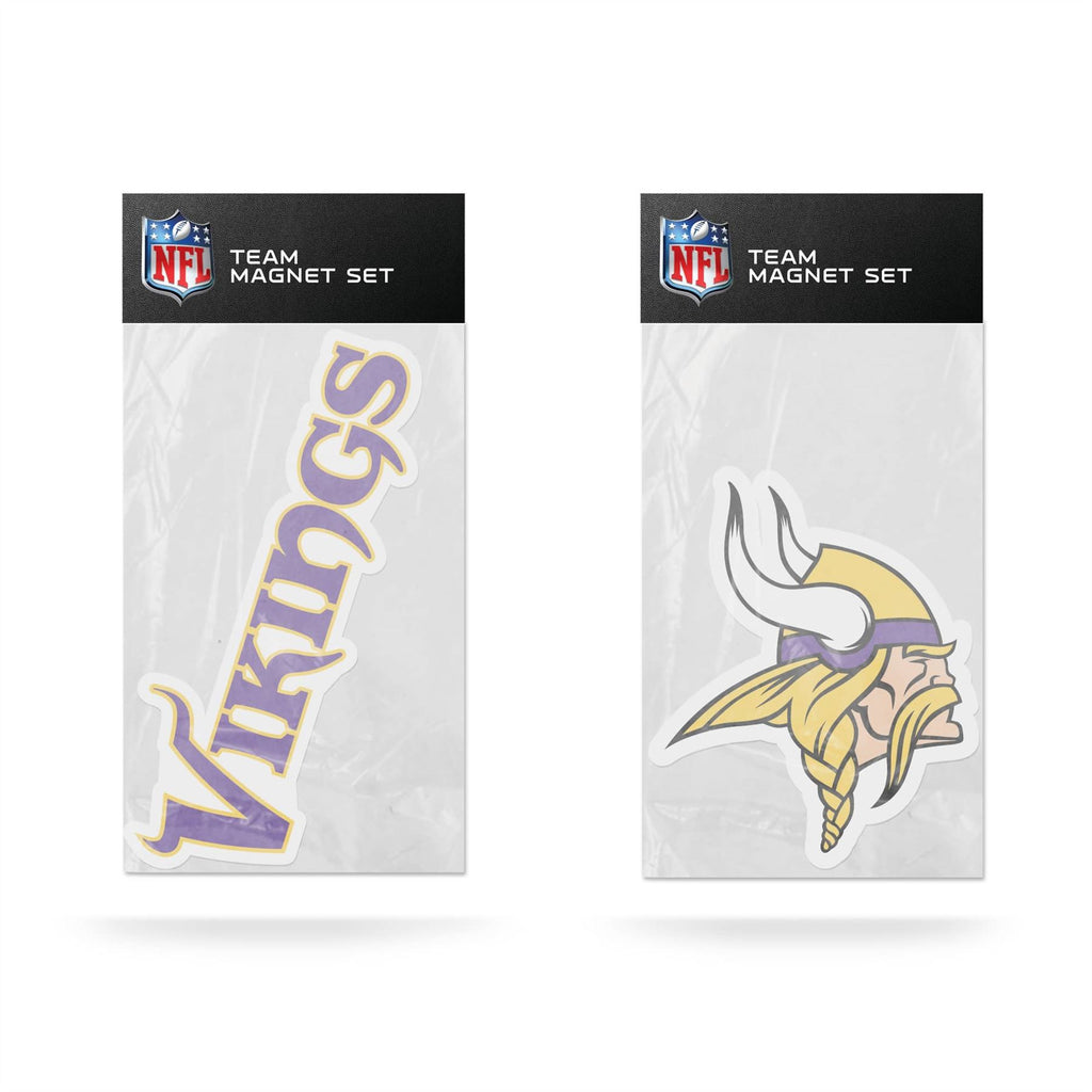 Rico NFL Minnesota Vikings 2-Piece Magnet Set