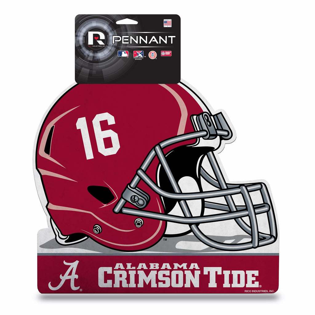 Rico NCAA Alabama Crimson Tide Die-Cut Helmet Pennant
