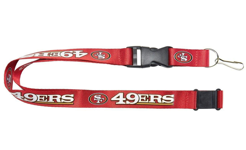 Aminco NFL San Francisco 49ers Breakaway Lanyard Red