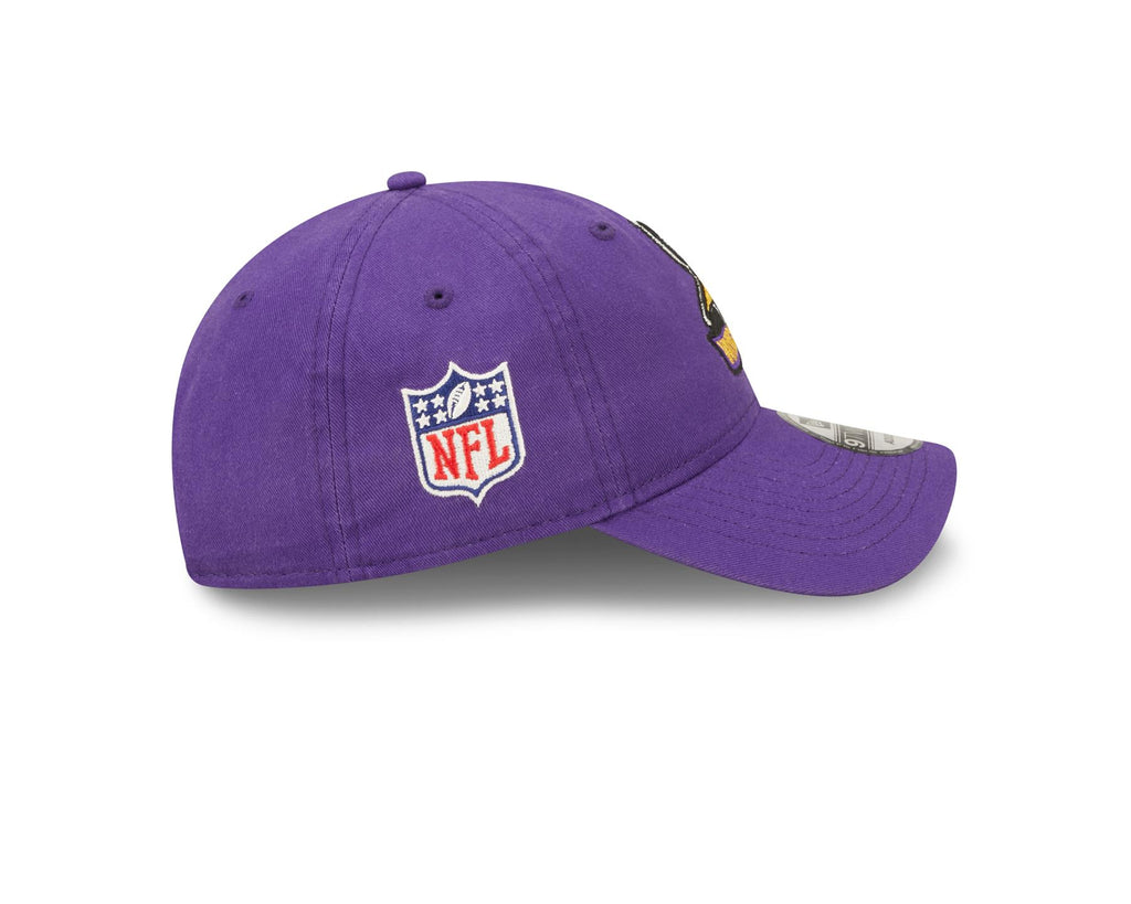 New Era NFL Men's Minnesota Vikings NFL Sideline Home 2022 9TWENTY Adjustable Hat Purple