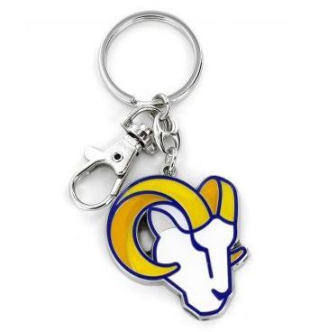 Aminco NFL Los Angeles Rams New Logo Heavyweight Keychain