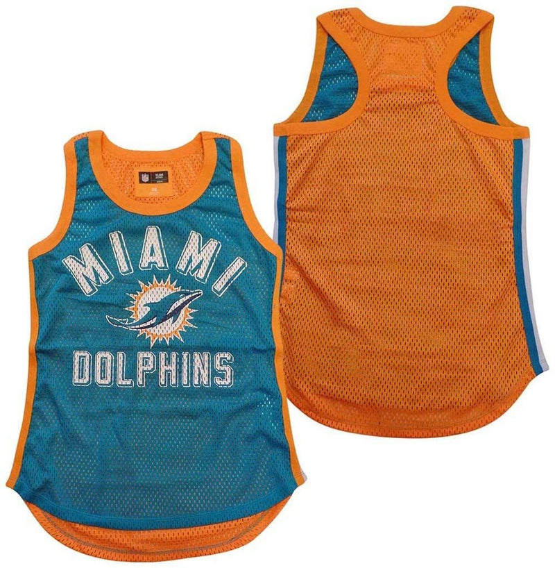 G-III NFL Miami Dolphins Comeback Mesh Tank Top – Sportzzone