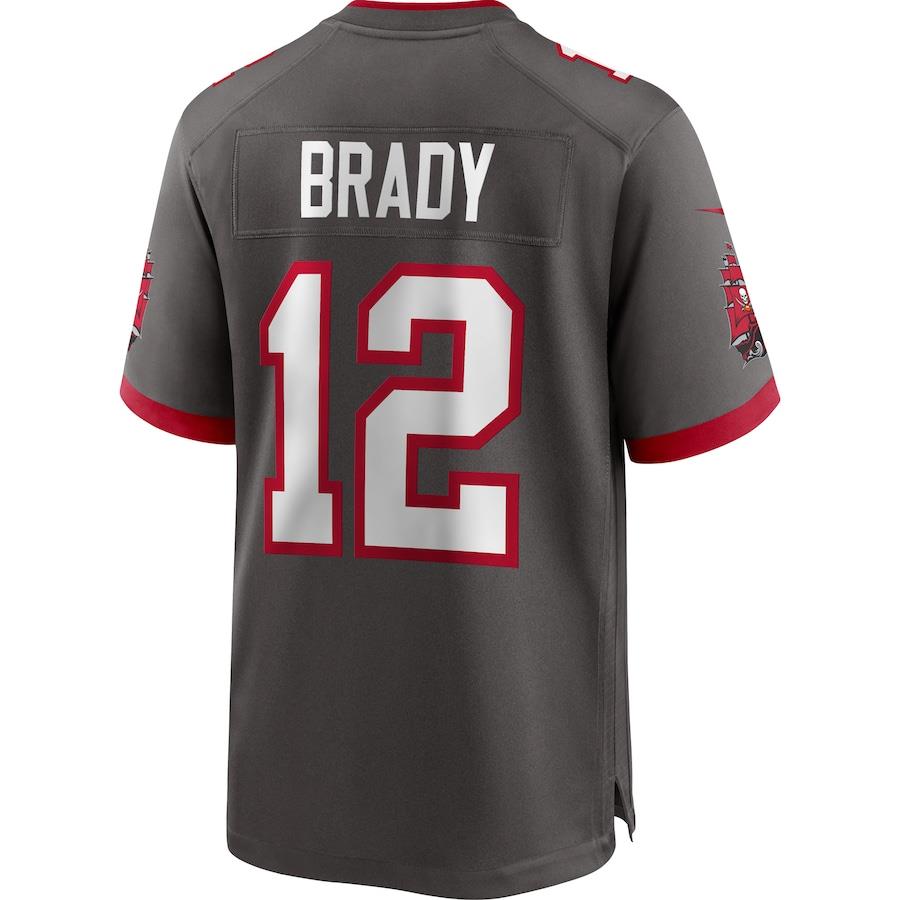 Nike NFL Men’s #12 Tom Brady Tampa Bay Buccaneers Game Player Jersey