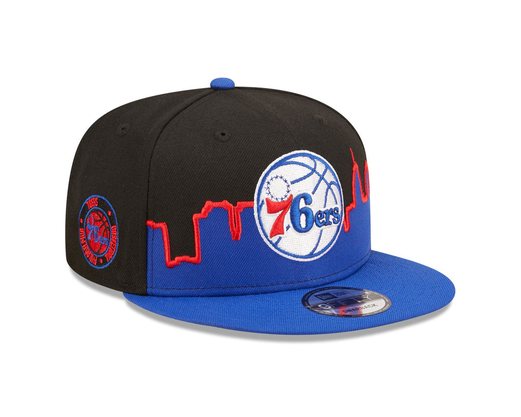 New Era NBA Men's Philadelphia 76ers Tip Off 22 9FIFTY Snapback Hat OSFM