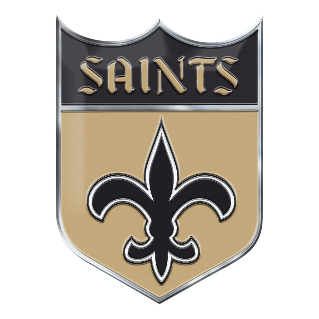 Team Promark NFL New Orleans Saints Alternative Color Logo Auto Emblem