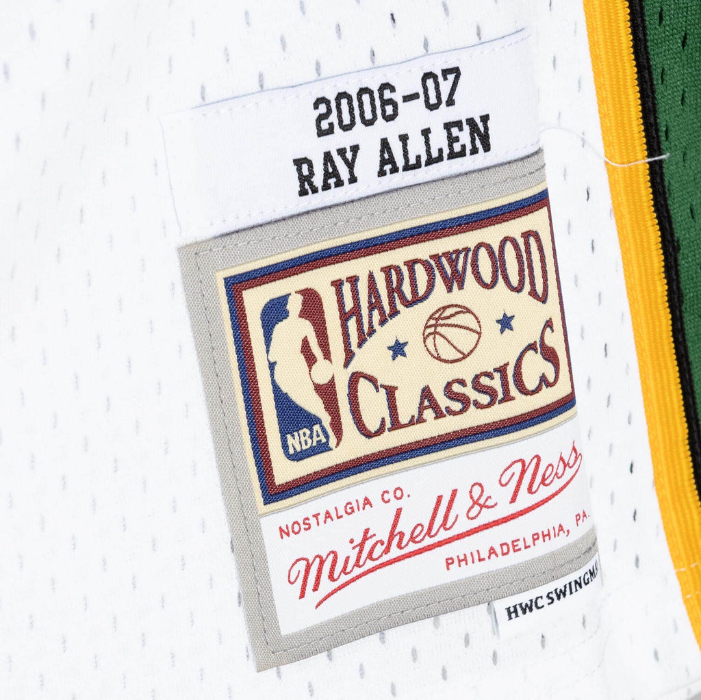 Ray Allen Seattle SuperSonics Mitchell & Ness Hardwood Classics Swingman  Jersey - Green