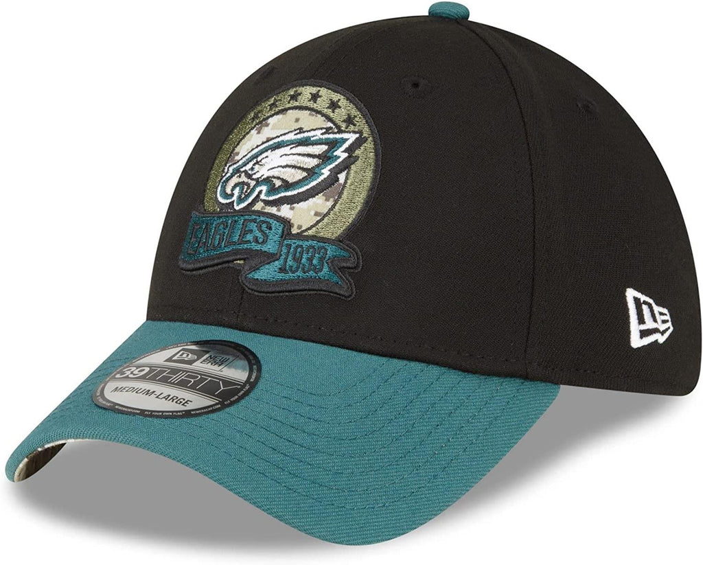 New Era NFL Men's Philadelphia Eagles 2022 Salute to Service 39THIRTY Flex Hat