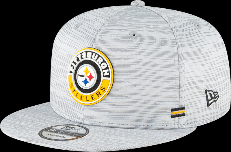 New Era NFL Men's Pittsburgh Steelers 2020 NFL Sideline 9FIFTY Adjustable Snapback Hat