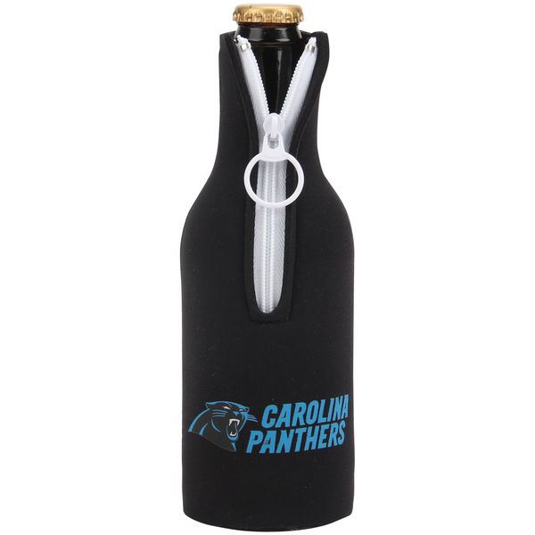 Kolder NFL Carolina Panthers Neoprene Bottle Suit Black 12 oz.