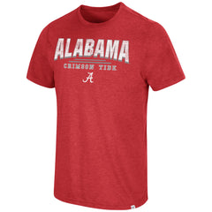 Colosseum NCAA Men's Alabama Crimson Tide Slacker T-Shirt