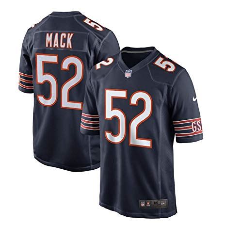 Nike Men's Chicago Bears Khalil Mack #52 White Game Jersey