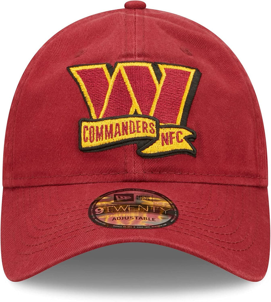 New Era NFL Men's Washington Commanders NFL Sideline Home 2022 9TWENTY Adjustable Hat Burgundy