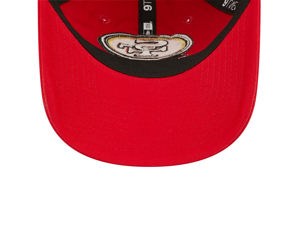 New Era NFL Men's San Francisco 49ers NFL Sideline Home 2022 9TWENTY Adjustable Hat Red