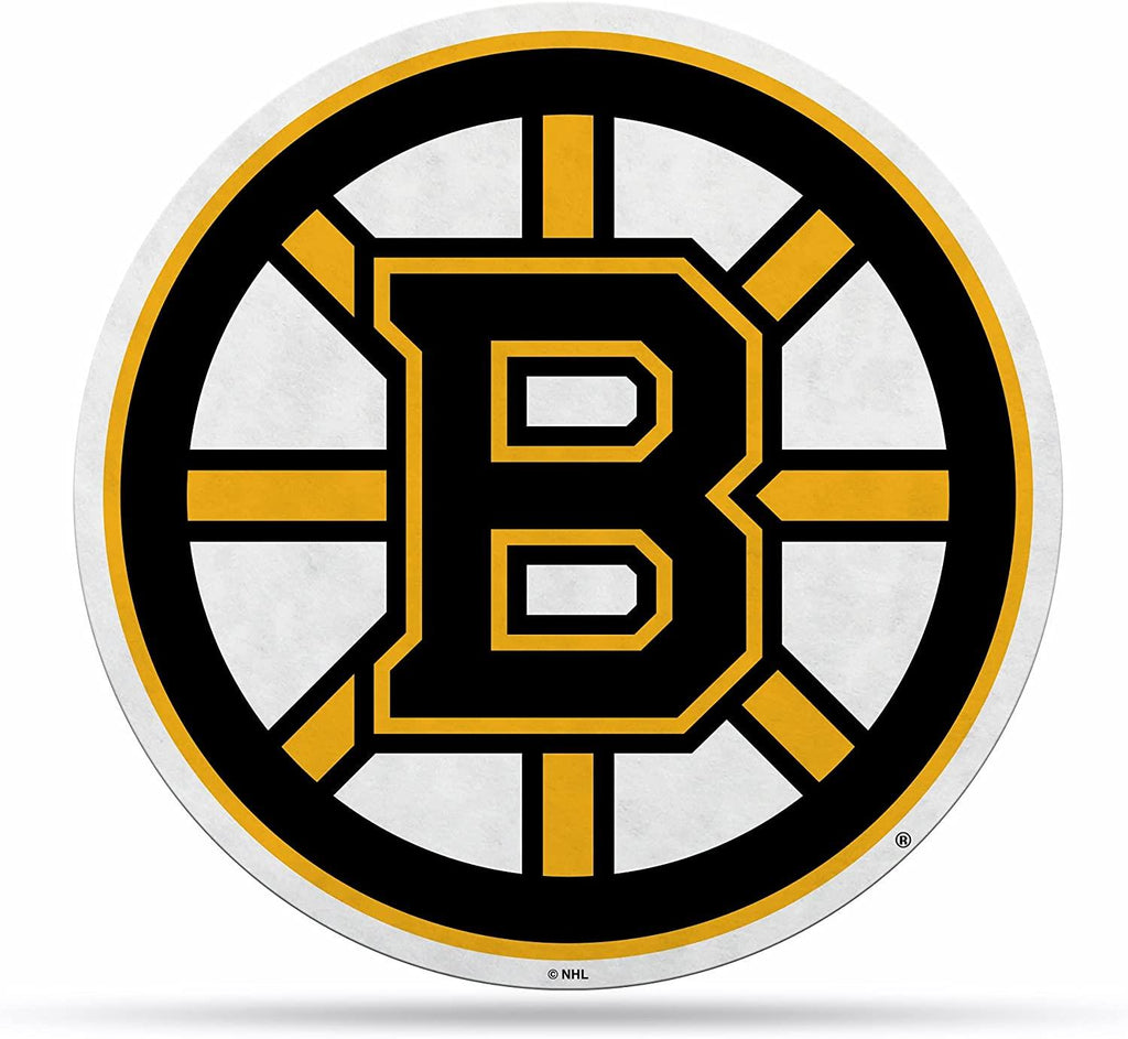 Rico NHL Boston Bruins Shape Cut Primary Logo Pennant