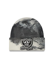 New Era NFL Men's Las Vegas Raiders 2022 Sideline Ink Knit Beanie One Size