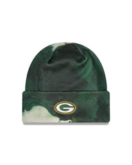 New Era NFL Men's Green Bay Packers 2022 Sideline Ink Knit Beanie One Size