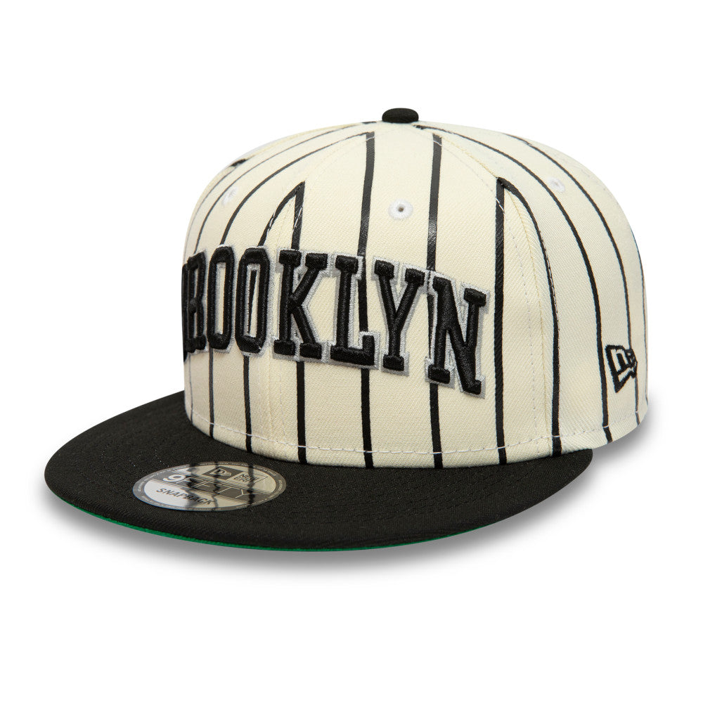 Men's Brooklyn Nets New Era White/Red 59FIFTY Fitted Hat