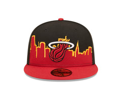 New Era NBA Men's Miami Heat Tip-Off 59FIFTY Fitted Hat