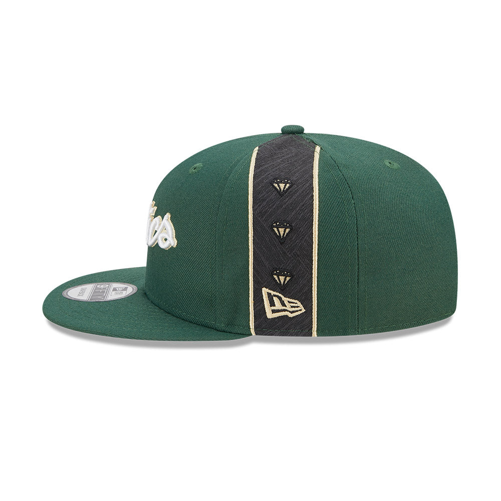New Era Men's 2022-23 City Edition Boston Celtics 9FIFTY Adjustable Hat, Green