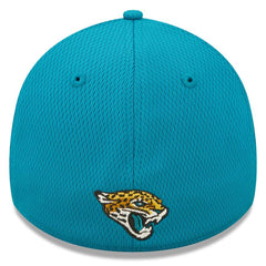 Men's NFL Jacksonville Jaguars New Era 2022 NFL Sideline Official 39THIRTY  2-Tone Flex Hat - Cream/Black - Sports Closet