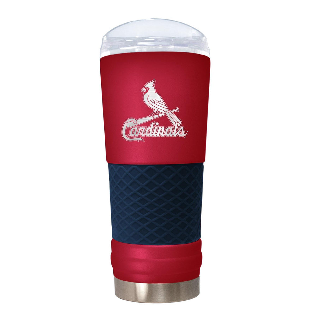 Great American Products MLB St. Louis Cardinals Powder Coated Draft Tumbler 24oz Red