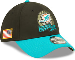 New Era NFL Men's Miami Dolphins 2022 Salute to Service 39THIRTY Flex Hat