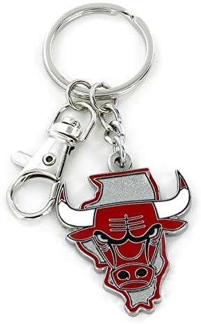 Aminco NBA Chicago Bulls Home State Heavyweight Keychain