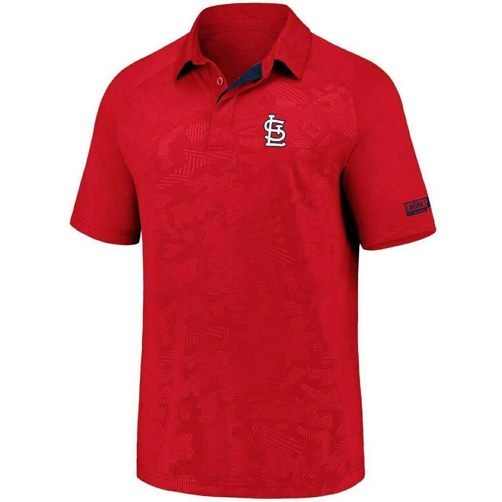 Fanatics Branded MLB Men's St. Louis Cardinals Iconic Defender Polo